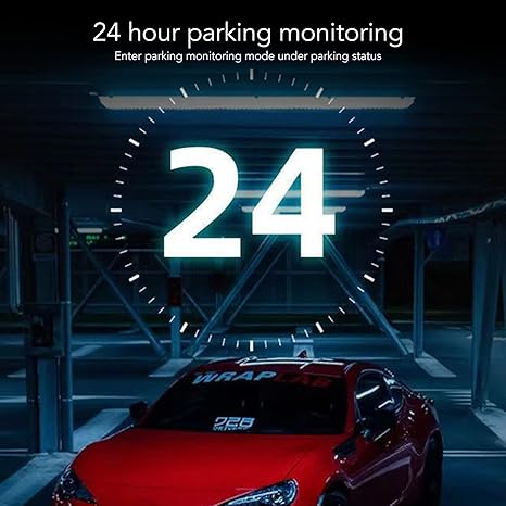 Dash Cam Front and Rear, Cars 1080P FHD Dash Camera, Rotatable Dashcams Support Night Vision, Loop Recording, Reversing Visibility